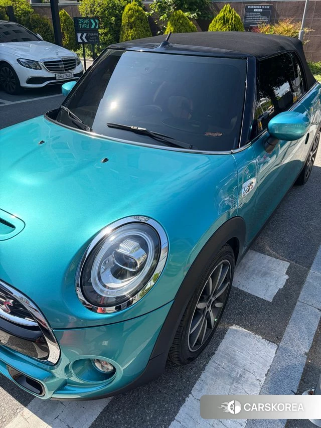 Mini Cooper S Convertible 2020 Синий нефрит из Кореи, фото 4