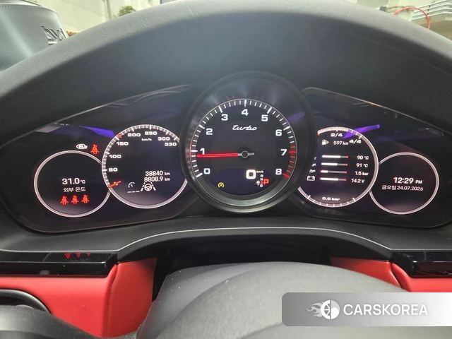 Porsche Cayenne (PO536) 2023 Черный из Кореи, фото 5