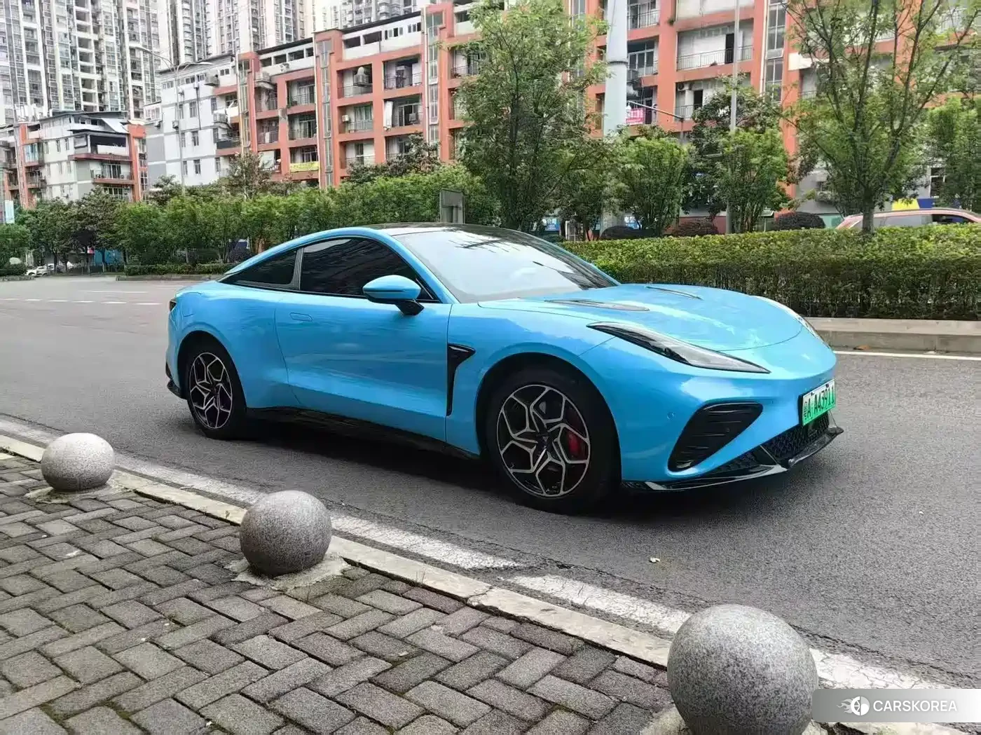 Nezha Automobile Nezha GT 2023 Синий из Китая, фото 4