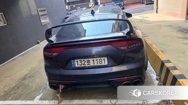 Kia Stinger 2018 Серый из Кореи, фото 4