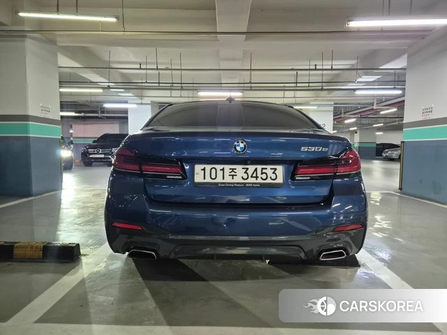 BMW 5 Series (G30) 2020 Синий из Кореи, фото 6