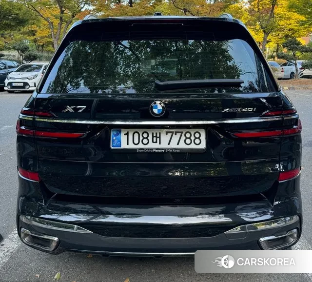 BMW X7 (G07) 2024 Черный из Кореи, фото 4