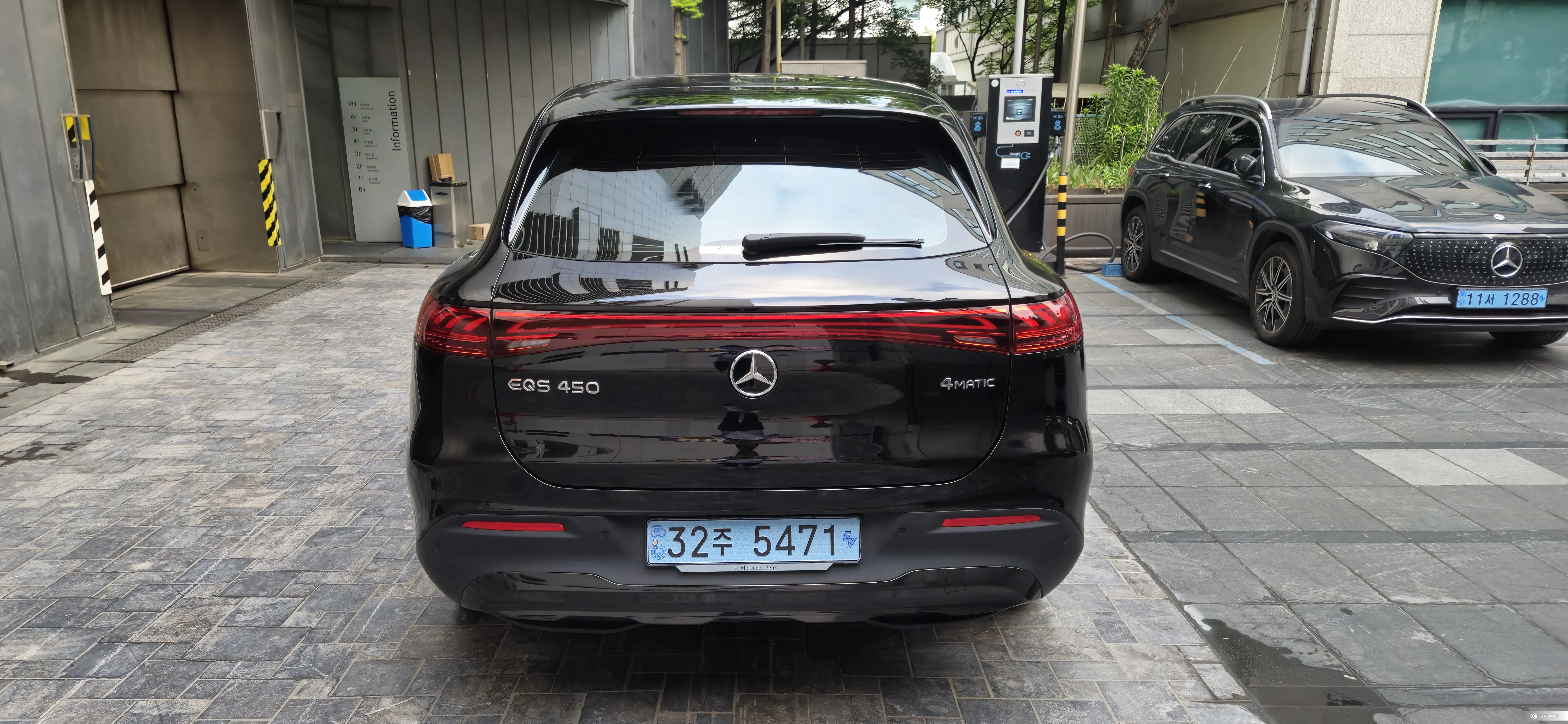 Mercedes-Benz EQS SUV X296 2023 Черный из Кореи, фото 5