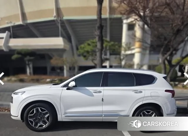 Hyundai The New Santa Fe 2021 Белый из Кореи, фото 4