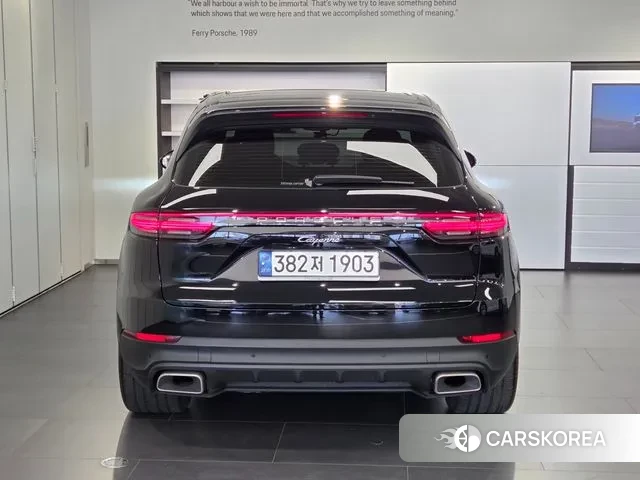 Porsche Cayenne (PO536) 2021 Черный из Кореи, фото 6