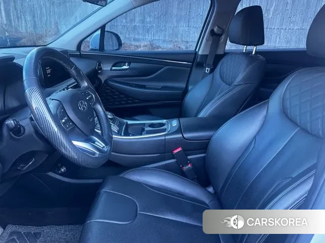 Hyundai The New Santa Fe 2021 Белый из Кореи, фото 4