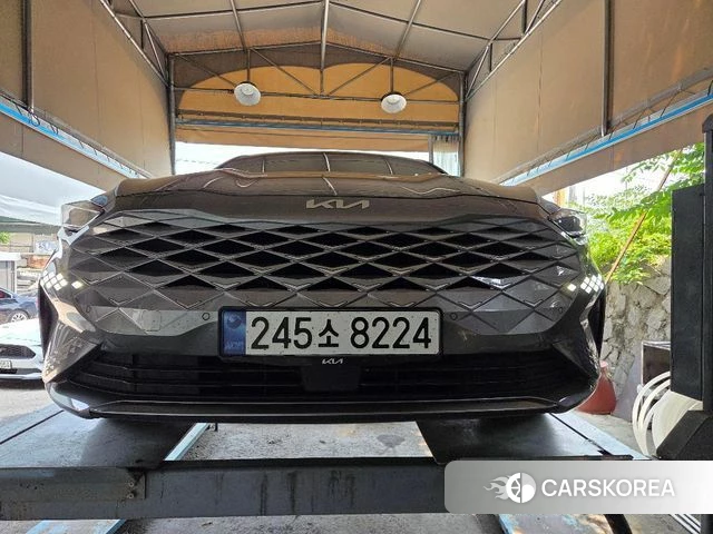 Kia K8 2021 Серебряный из Кореи, фото 4