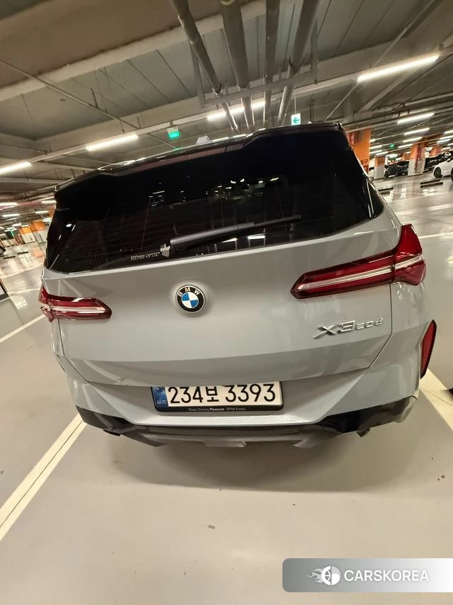 BMW X3 (G45) 2026 Серебристо-серый из Кореи, фото 4