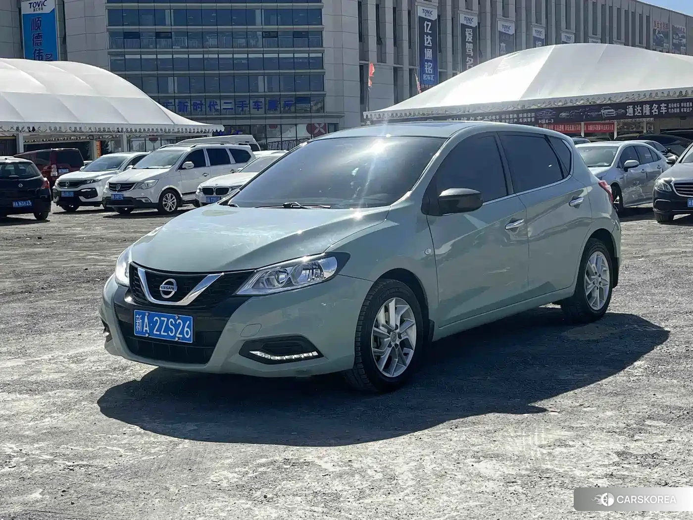 Nissan Tiida 2023 Синий из Китая, фото 4
