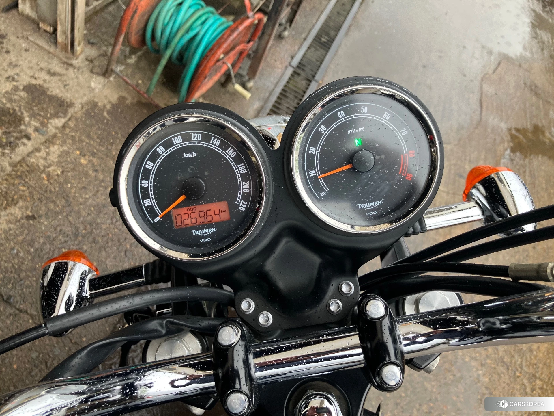 Проданный Triumph BONNEVILLE T100 2013 из Японии, фото 4