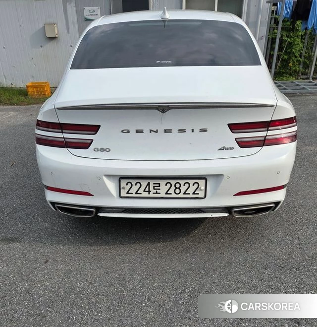 Genesis G80 (RG3) 2021 Белый из Кореи, фото 4