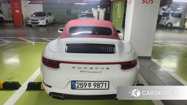 Porsche 911 2018 Белый из Кореи, фото 4