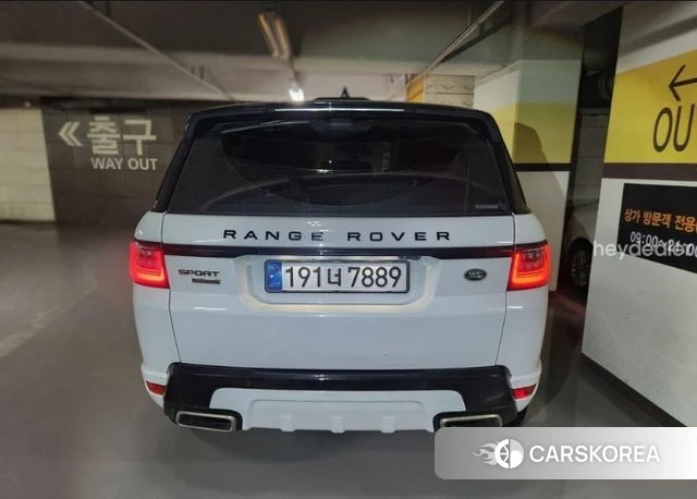 Land Rover Range Rover Sport 2nd Generation 2019 Белый из Кореи, фото 4