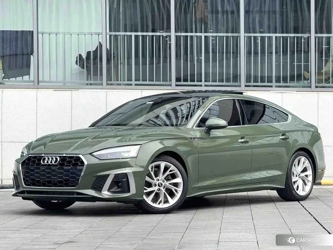 Audi A5 2020 Зеленый из Китая, фото 4