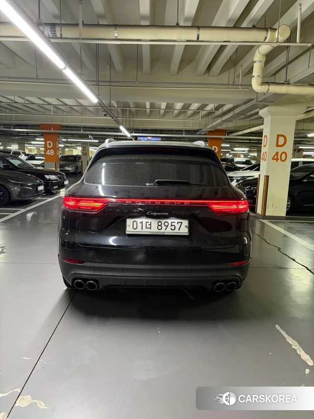 Porsche Cayenne (PO536) 2019 Черный из Кореи, фото 6