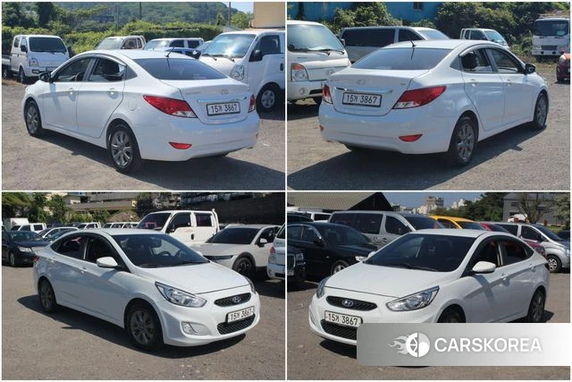 Hyundai Accent (New type) 2019 Белый из Кореи, фото 6