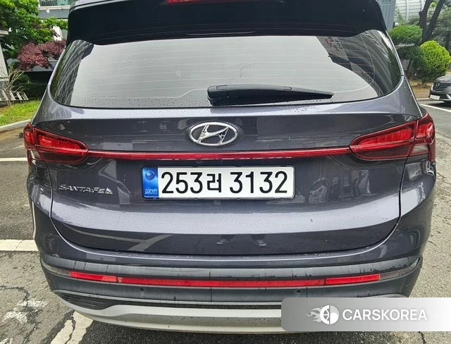 Hyundai The New Santa Fe 2021 Серый из Кореи, фото 4