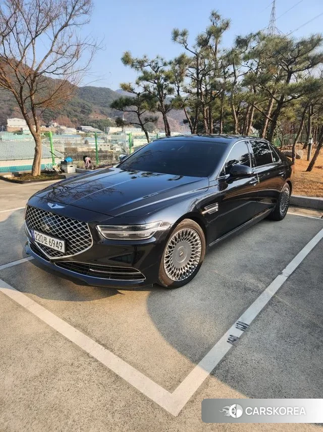 Genesis G90 2019 Черный из Кореи, фото 4