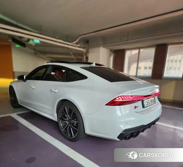 Audi S7 (4K) 2020 Белый из Кореи, фото 5