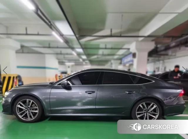 Audi A7 (4K) 2020 Серый из Кореи, фото 4