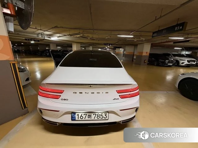 Genesis G80 (RG3) 2022 Белый из Кореи, фото 4