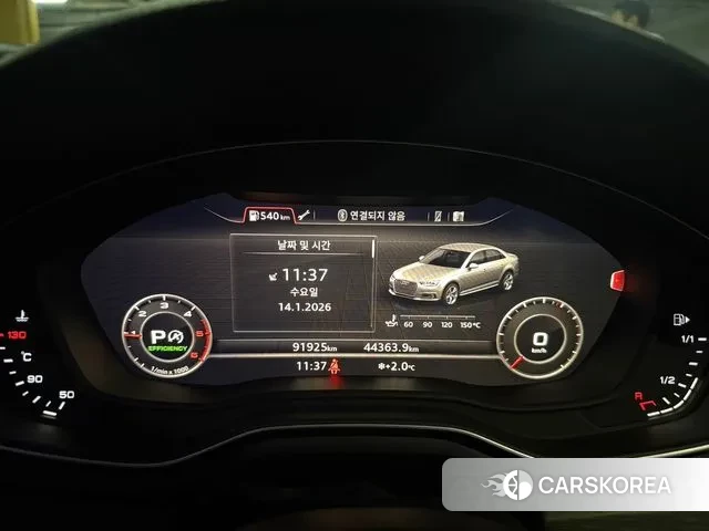 Audi A4 (B9) 2018 Белый из Кореи, фото 4