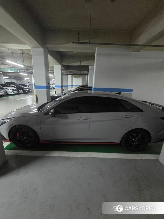 Hyundai Avante (CN7) 2022 Серебристо-серый из Кореи, фото 4