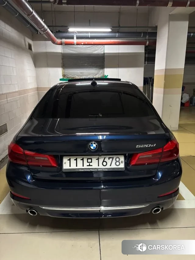 BMW 5 Series (G30) 2020 Синий из Кореи, фото 4