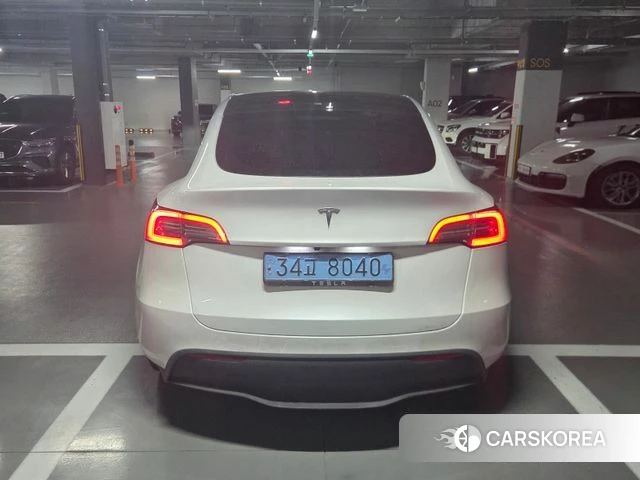 Tesla Model Y 2024 Белый из Кореи, фото 4