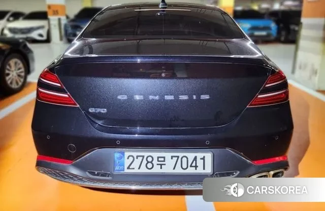 Genesis The New G70 2021 Черный из Кореи, фото 5