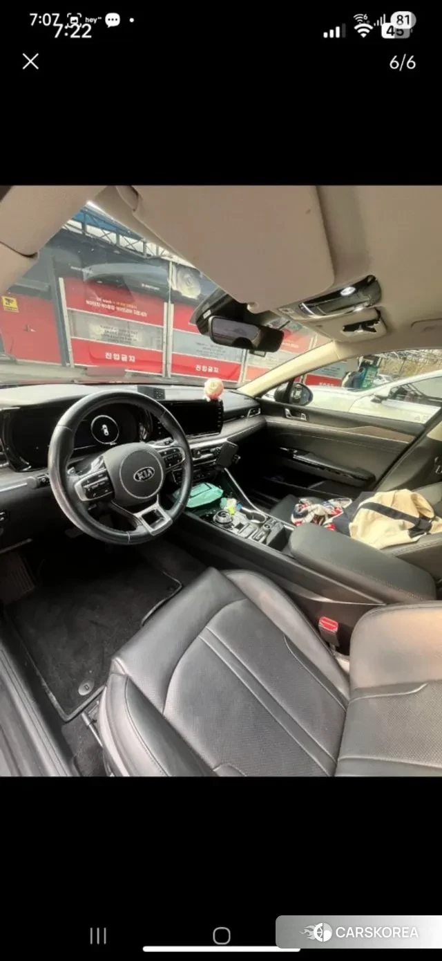 Kia K5 3rd generation 2021 Серый из Кореи, фото 4