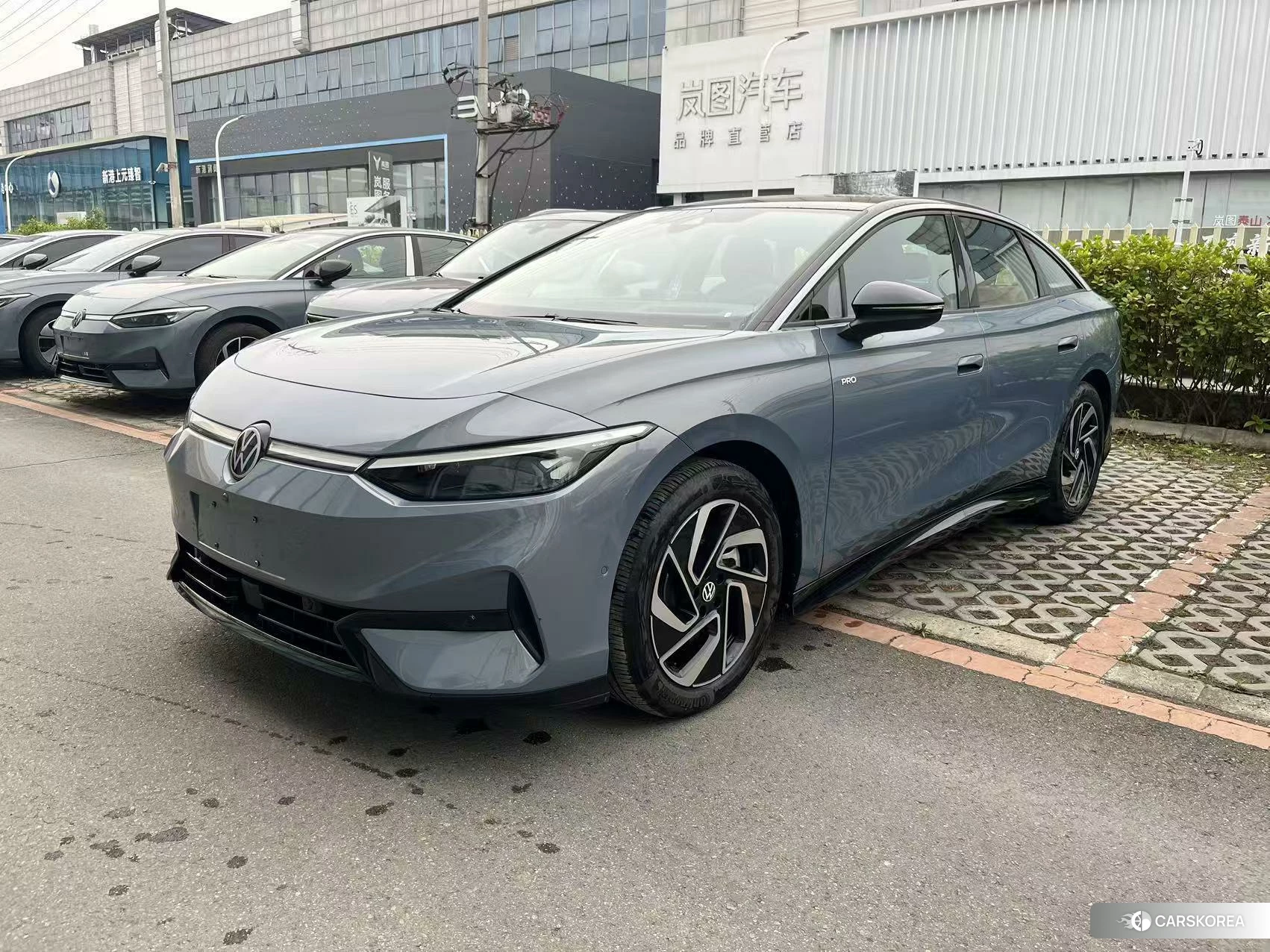 Volkswagen ID.7 VIZZION 2023 Синий из Китая, фото 4