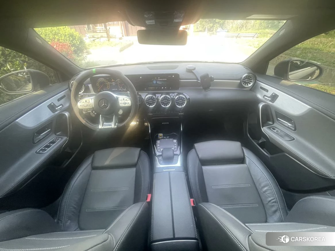 Mercedes-Benz Class A AMG (imported) 2021 Серебристо-серый из Китая, фото 4