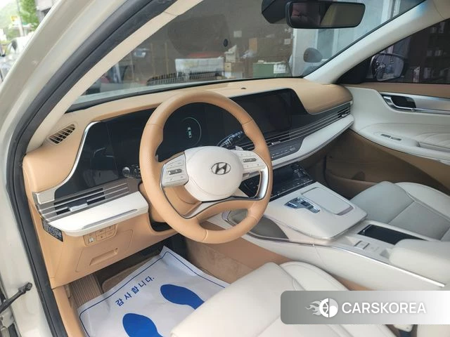 Hyundai The New Grandeur IG Hybrid 2020 Серебристо-серый из Кореи, фото 4