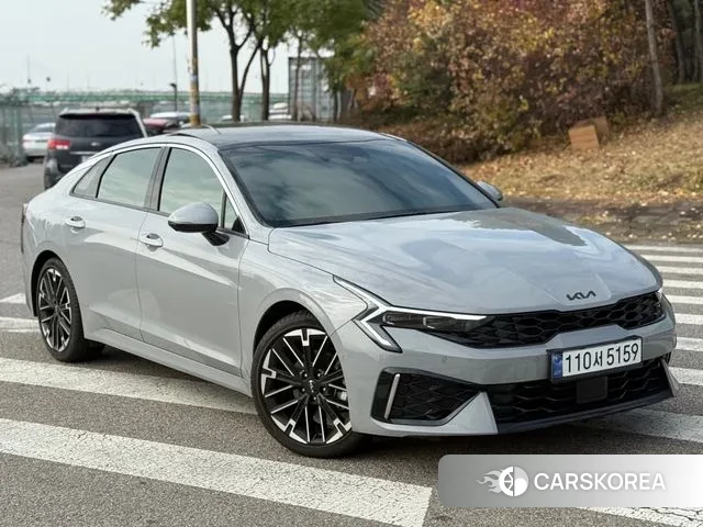 Kia The New K5 3rd generation 2024 Серый из Кореи, фото 4