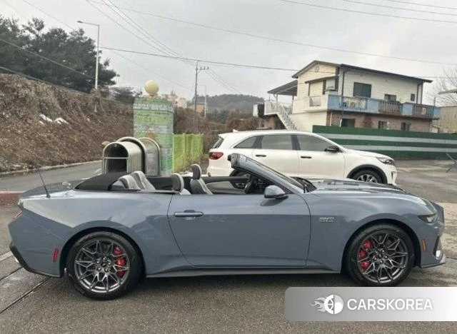 Ford Mustang 7th Generation 2024 Синий из Кореи, фото 4