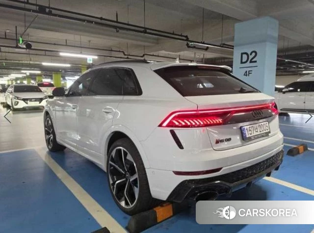 Audi RSQ8 (4M) 2021 Белый из Кореи, фото 4