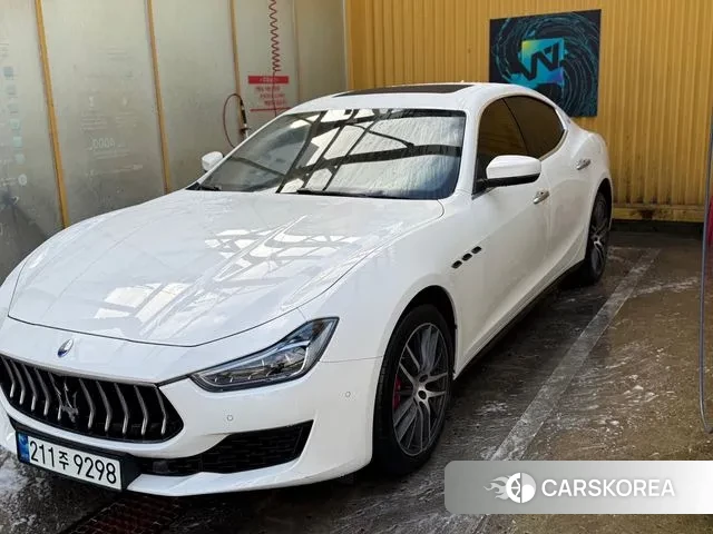 Maserati Ghibli 2018 Белый из Кореи, фото 4