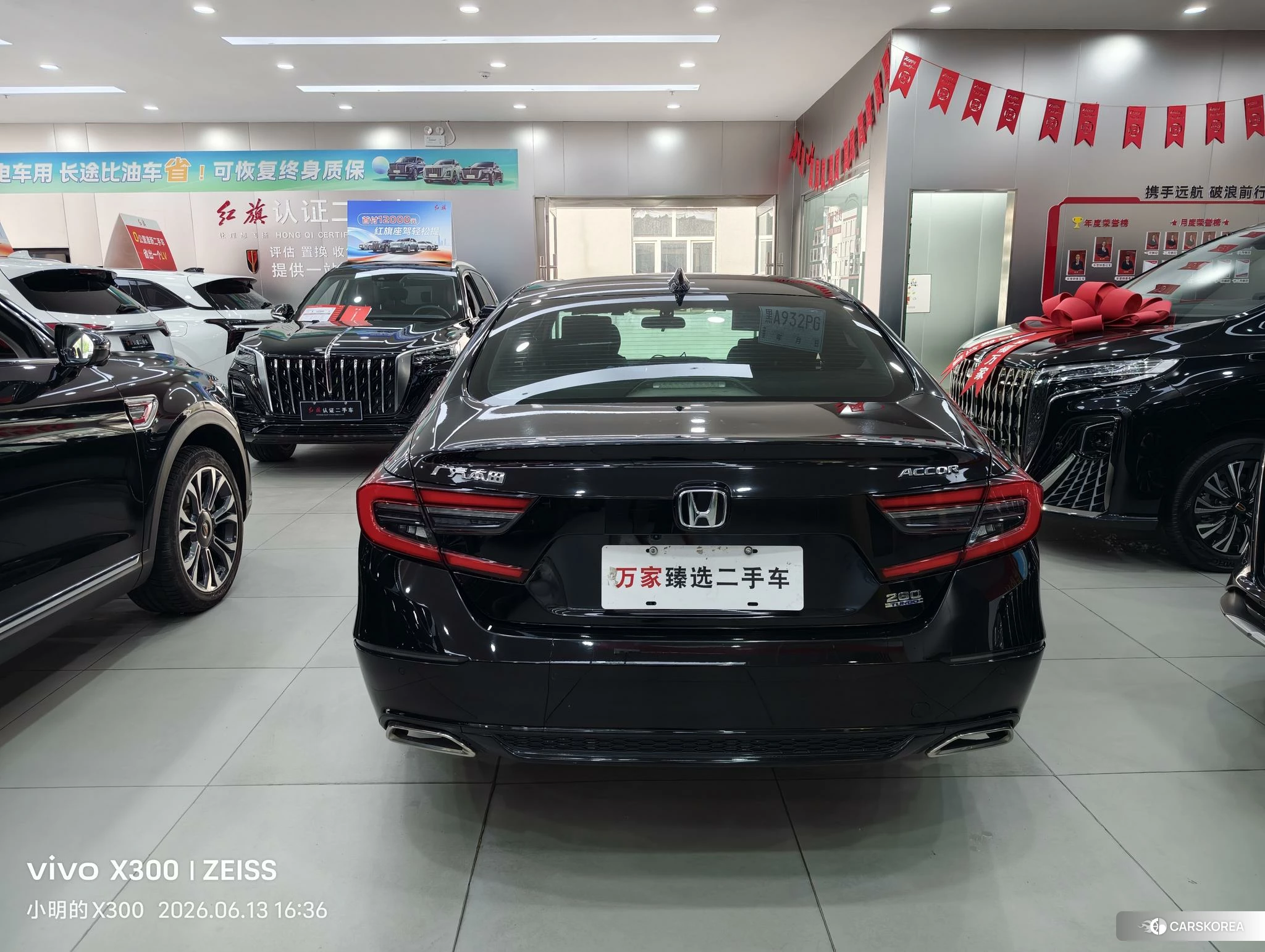 Honda Accord 2021 Черный из Китая, фото 4