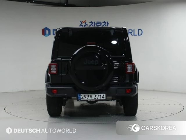 Jeep Wrangler (JL) 2021 Черный из Кореи, фото 4
