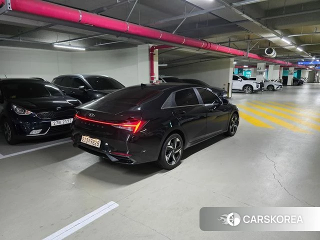 Hyundai Avante (CN7) 2020 Черный из Кореи, фото 4