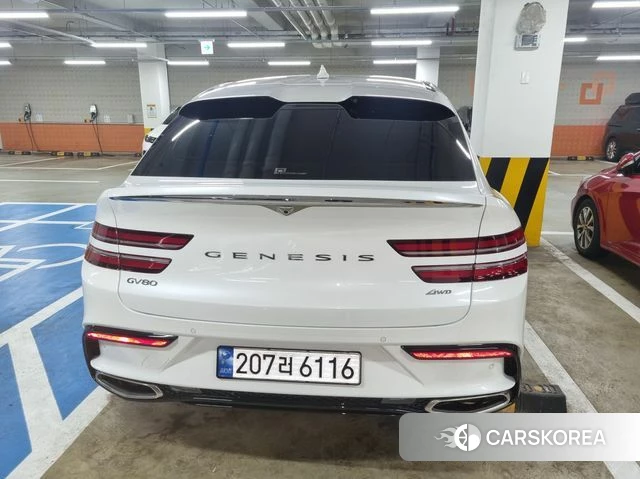 Genesis GV80 Coupe 2023 Белый из Кореи, фото 4