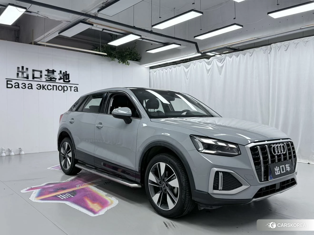 Audi Q2L 2021 Серебристо-серый из Китая, фото 4