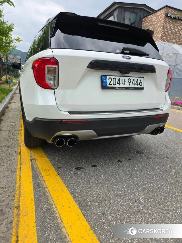 Ford Explorer 6th Generation 2022 Белый из Кореи, фото 6