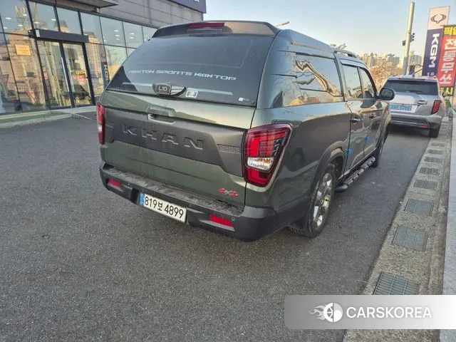 Ssangyong The New Rexton Sports Cannes 2023 Темно-зеленый из Кореи, фото 4