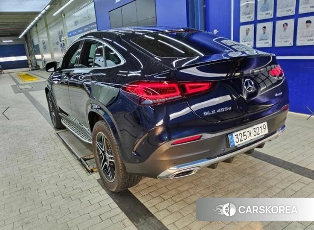 Mercedes-Benz GLE-Class W167 2021 Синий из Кореи, фото 4