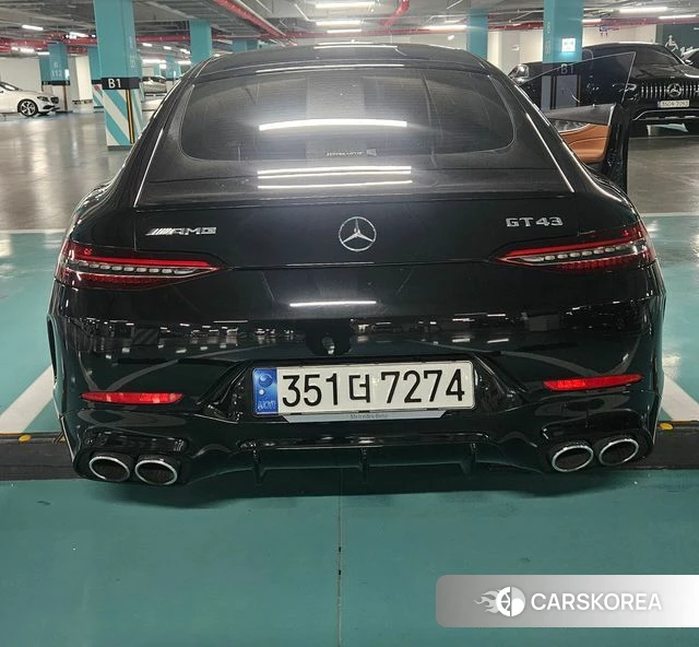 Mercedes-Benz AMG GT 2023 Черный из Кореи, фото 4