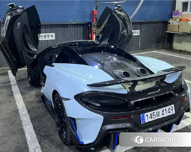 McLaren 600LT 2019 Небесно-голубой из Кореи, фото 4