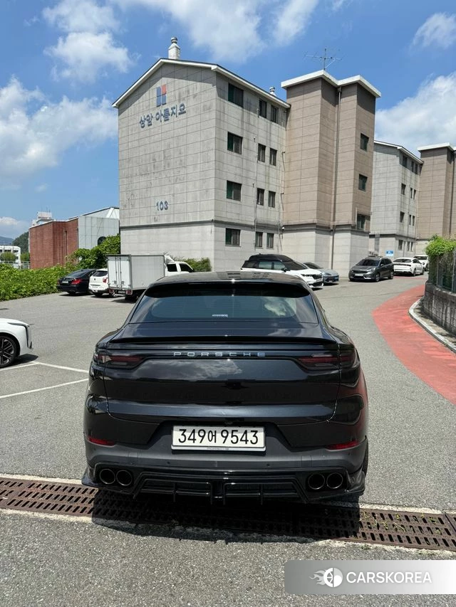 Porsche Cayenne (PO536) 2020 Черный из Кореи, фото 6