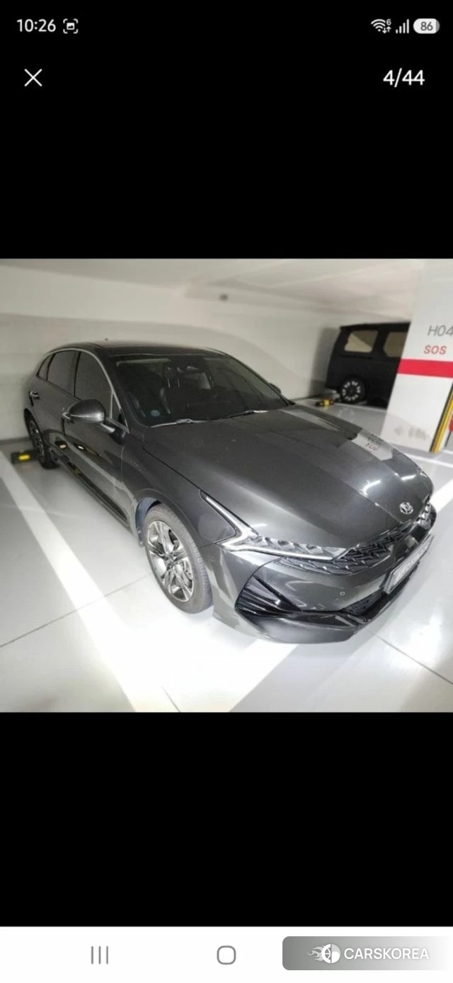 Kia K5 3rd generation 2020 Серебристо-серый из Кореи, фото 4